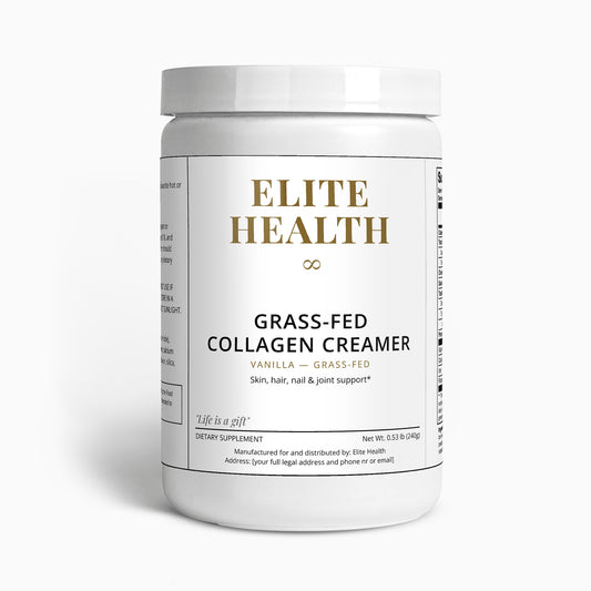 Grass-Fed Collagen Creamer (Vanilla)