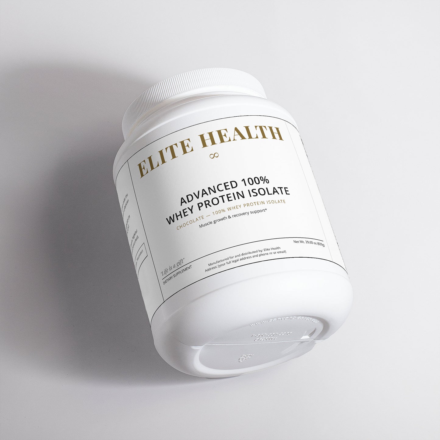 Advanced 100% Whey Protein Isolate (Chocolate)