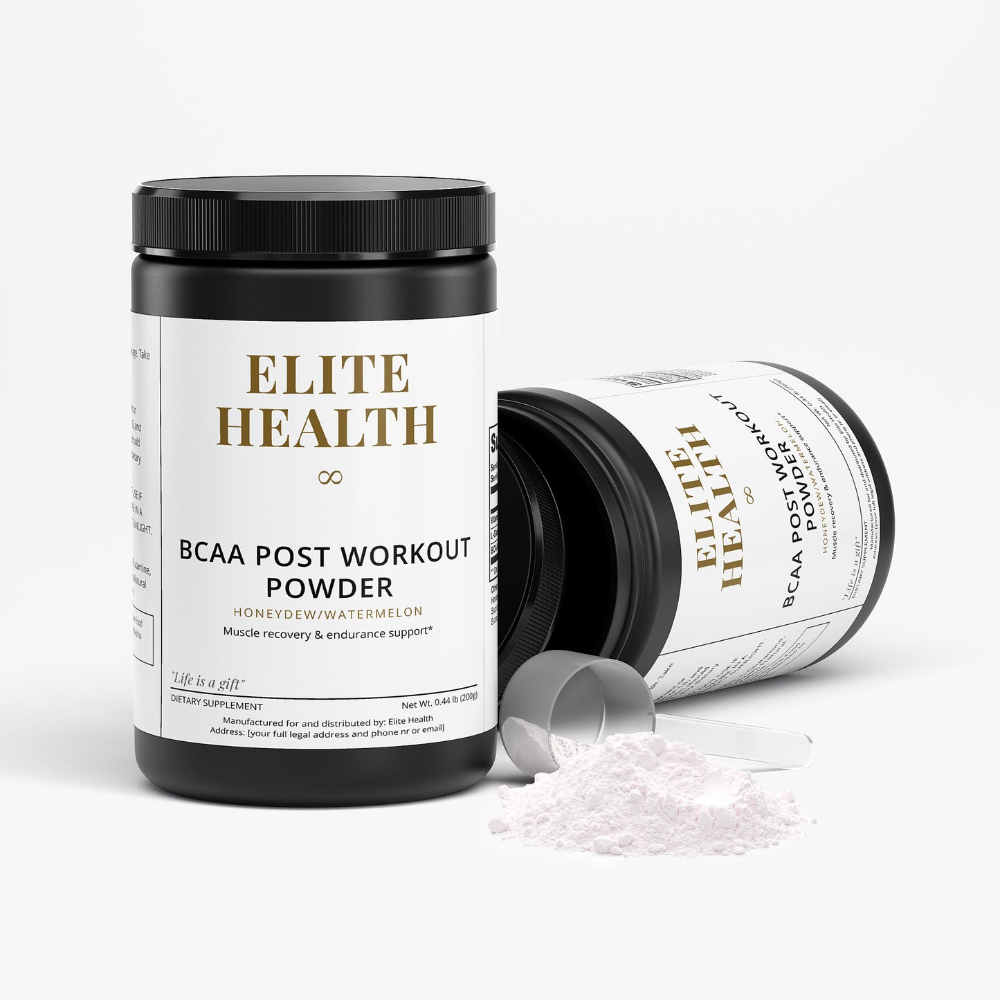 BCAA Post Workout Powder (Honeydew/Watermelon)