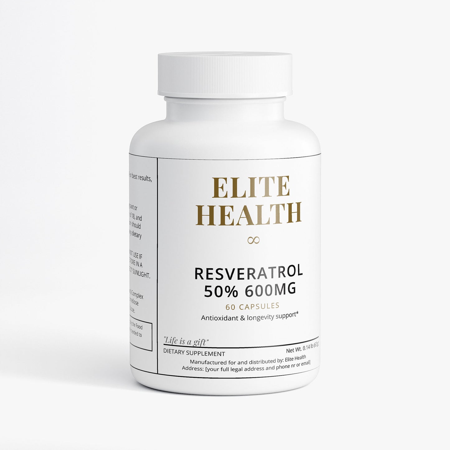 Resveratrol 50% 600mg